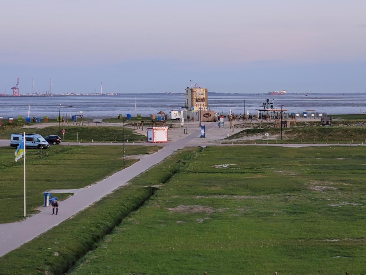 Ferienhaus Moewennest 18, Butjadingen, Tossens, Sauna, Strandkorb, Nordsee, 97Qm, 3 Schlafzimmer Dış mekan fotoğraf