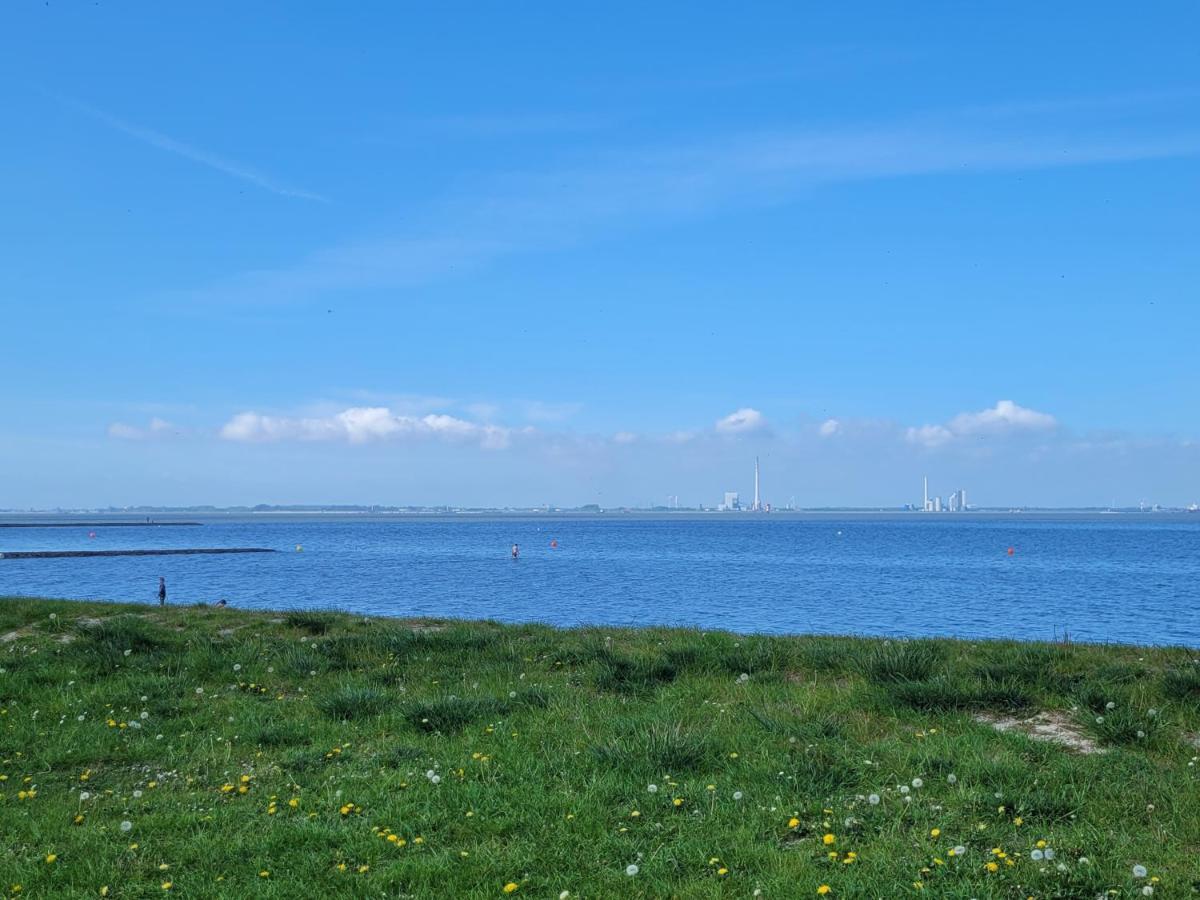 Ferienhaus Moewennest 18, Butjadingen, Tossens, Sauna, Strandkorb, Nordsee, 97Qm, 3 Schlafzimmer Dış mekan fotoğraf