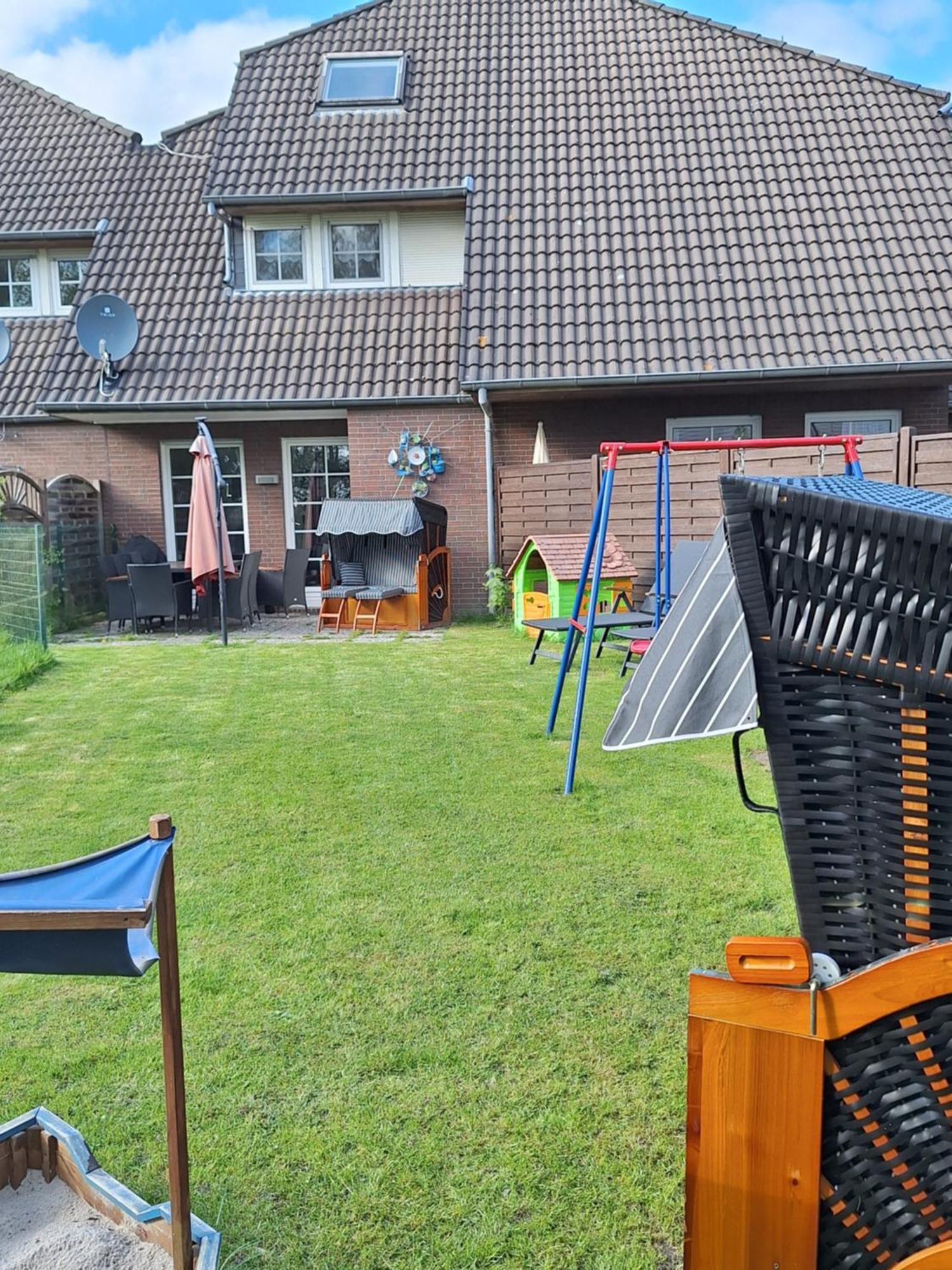 Ferienhaus Moewennest 18, Butjadingen, Tossens, Sauna, Strandkorb, Nordsee, 97Qm, 3 Schlafzimmer Dış mekan fotoğraf